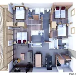 Daire Les Balcons Platinium Val Cenis *