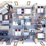 Les Balcons Platinium Val Cenis Daire *